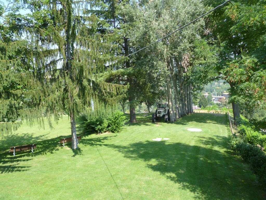 科尔特盖博斯科住宿加早餐旅馆 Castello di Serravalle 外观 照片