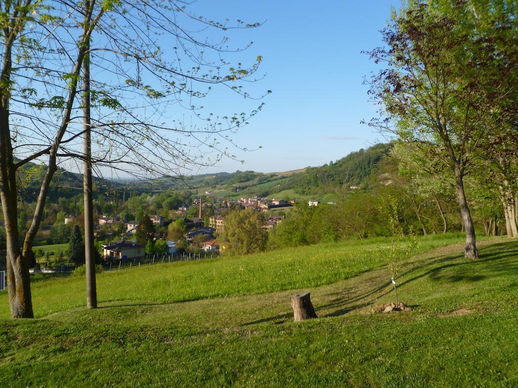 科尔特盖博斯科住宿加早餐旅馆 Castello di Serravalle 外观 照片